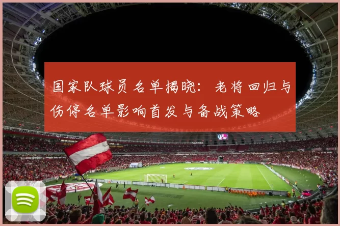 国家队球员名单揭晓：老将回归与伤停名单影响首发与备战策略